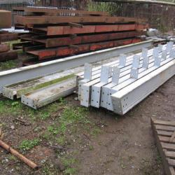 NEW AND SECOND HAND STEEL GIRDERS / RSJ .