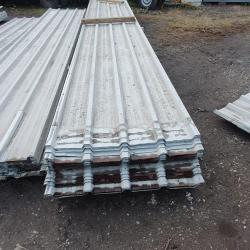 SECOND HAND / USED BOX PROFILE ROOFING SHEETS .