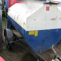 2000ltr BUNDED SITE TOW FUEL BOWSER TRAILER