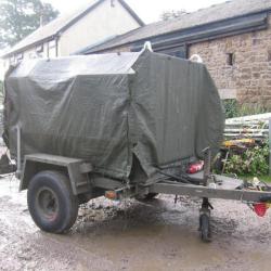 DIRECT MOD / ARMY 2no WATER PURIFICATION EQUIPMENT TRAILERS