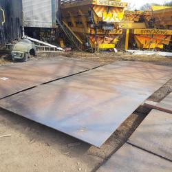 USED 12MM STEEL PLATE, IDEAL ROAD PLATE .