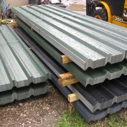 8FT, 10FT & 12FT JUNIPER GREEN BOX PROFILE ROOFING SHEET