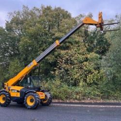 2011 JCB 535-95 TELEHANDLER FORKLIFT 3.5 Ton Lift. ONLY 1,100 HR DIRECT WATER AUTHORITY