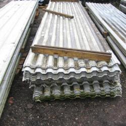 USED / SECOND HAND BOX PROFILE METAL ROOF SHEETS