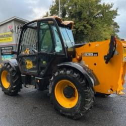 2011 JCB 535-95 TELEHANDLER FORKLIFT 3.5 Ton Lift. ONLY 1,100 HR DIRECT WATER AUTHORITY