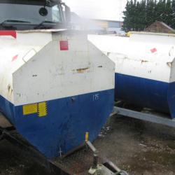 2000ltr BUNDED SITE TOW FUEL BOWSER TRAILER