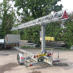 DIRECT BT RESERVE STRUMECH 18mtr RADIO MAST TRAILER