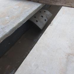 GALVANISED STEEL GIRDERS APPROX 14 INCH X 14 INCH X 20MM THICK