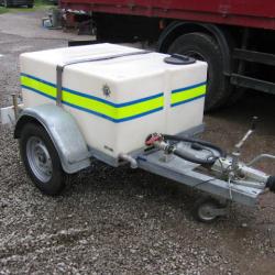 DIRECT FIRE SERVICE 500 LTR WATER BOWSER, BAFFLED TANK