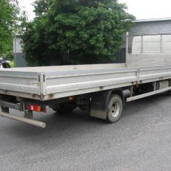 LEYLAND DAF LF 150 23FT ALLOY DROPSIDE .