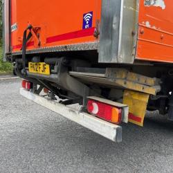 DAF LF150 18ft LONG BOX TRUCK WITH TUCKAWAY TAIL LIFT.