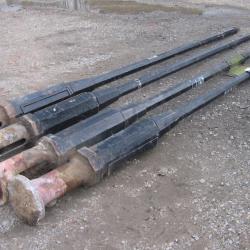 CAST IRON REVO LAMP POLES PARCEL OF 10