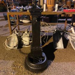 LARGE CAST IRON WATER POST GARDEN FEATURE