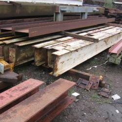 NEW AND SECOND HAND STEEL GIRDERS / RSJ .