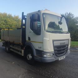 DIRECT BT LEYLAND DAF LF 150 EURO 6 14FT DROPSIDE LORRY SHORT WHEELBASE