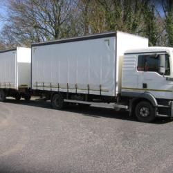 DIRECT MOD / ARMY DRIVER TRAINING MAN TGL 12.250 DRAWBAR RIG