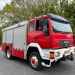 DIRECT UK FIRE SERVICE MAN LE 14.280 4X4 TRUCK