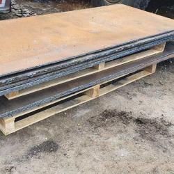 USED 12MM STEEL PLATE, IDEAL ROAD PLATE .