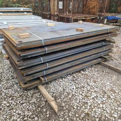 steel road plate 2.4m x 1.2m x 18mm