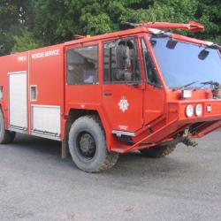 DIRECT MOD / ARMY ALVIS UNI-POWER 4X4 RIV AC FIRE FIGHTING VEHICLE