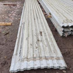 SECOND HAND / USED BOX PROFILE ROOFING SHEETS .