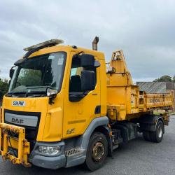 DAF LF210 10 TON GVW ECON INSULATED TIPPER TRUCK.