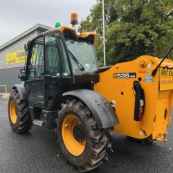 JCB 535-95 TELEHANDLER FORKLIFT, AIR CON . ONLY 2886 HOURS FROM NEW