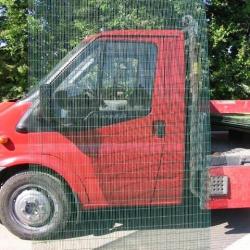 ANTI CLIMB WIRE MESH FENCING PANELS. .