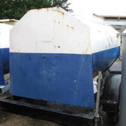 2000ltr BUNDED SITE TOW FUEL BOWSER TRAILER