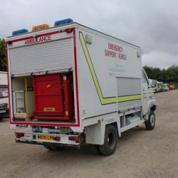 DIRECT AMBULANCE SERVICE.. RENAULT B120 4X4 TRUCK