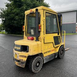 DIRECT IN FROM MINISTRY OF DEFENCE HYSTER 2.5 TONNE DIESEL FORKLIFT...