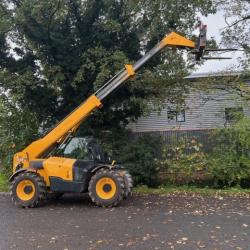 JCB 535-95 TELEHANDLER FORKLIFT, AIR CON . ONLY 2886 HOURS FROM NEW