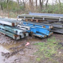 NEW AND SECOND HAND STEEL GIRDERS / RSJ .