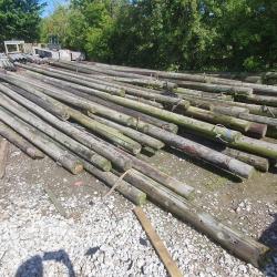 RECLAIMED TELEGRAPH POLES .