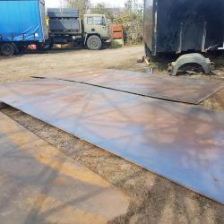 USED 12MM STEEL PLATE, IDEAL ROAD PLATE .