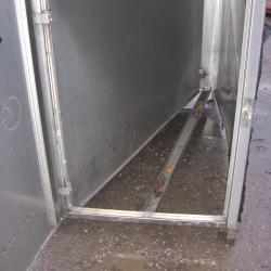 DIRECT COUNCIL STAINLESS STEEL 2no BIKE STORE CABINET