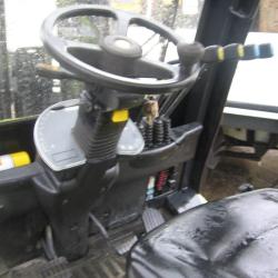 DIRECT MOD / ARMY CLARK C35D FORKLIFT, LOW MAST, SIDE SHIFT, FORK POSITIONING