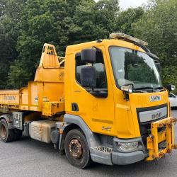 DAF LF210 10 TON GVW ECON INSULATED TIPPER TRUCK.