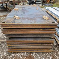 steel road plate 2.4m x 1.2m x 18mm