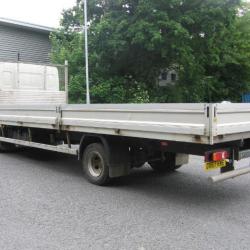 LEYLAND DAF LF 150 23FT ALLOY DROPSIDE .