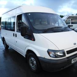FORD TRANSIT 12 SEATER MINIBUS DIRECT COUNCIL 91K MILES