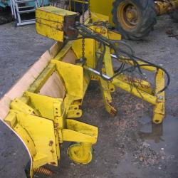 FULLY HYDRAULIC, BUNCE, 10ft SNOW PLOUGH EX MOD / ARMY RESERVE