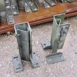 ARMCO CRASH BARRIER HEAVY DUTY HEIGHT AJUSTABLE BOLT DOWN POST