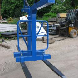 USED CONQUIP 2 TON SWL  CRANE FORK ATTACHMENT .