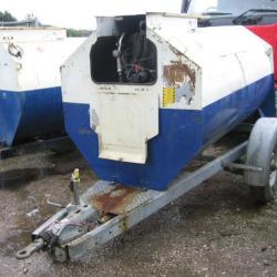 2000ltr BUNDED SITE TOW FUEL BOWSER TRAILER