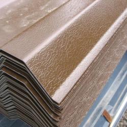 Vandyke Brown Plastic Coated 0.7mm Box Profile Roof Sheets