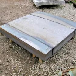 UNUSED FLAT MILD STEEL SHEET 1250mm x 1250mm X 2.5mm THICK