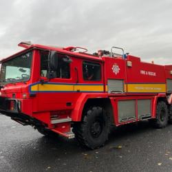 DIRECT MOD / ARMY CARMICHAEL UNIPOWER 6X6 FIRE TRUCK