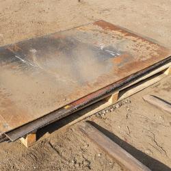 USED 12MM STEEL PLATE, IDEAL ROAD PLATE .