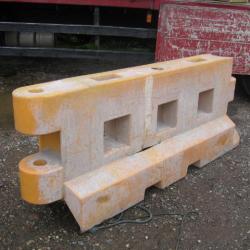 PLASTIC SAFETY BARRIERS. .